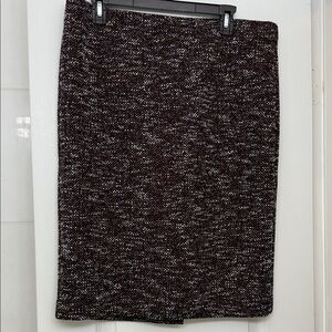 Ann Taylor burgundy skirt